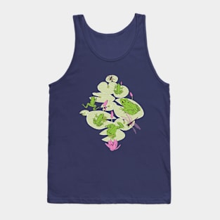 frog pond - green-pink Tank Top